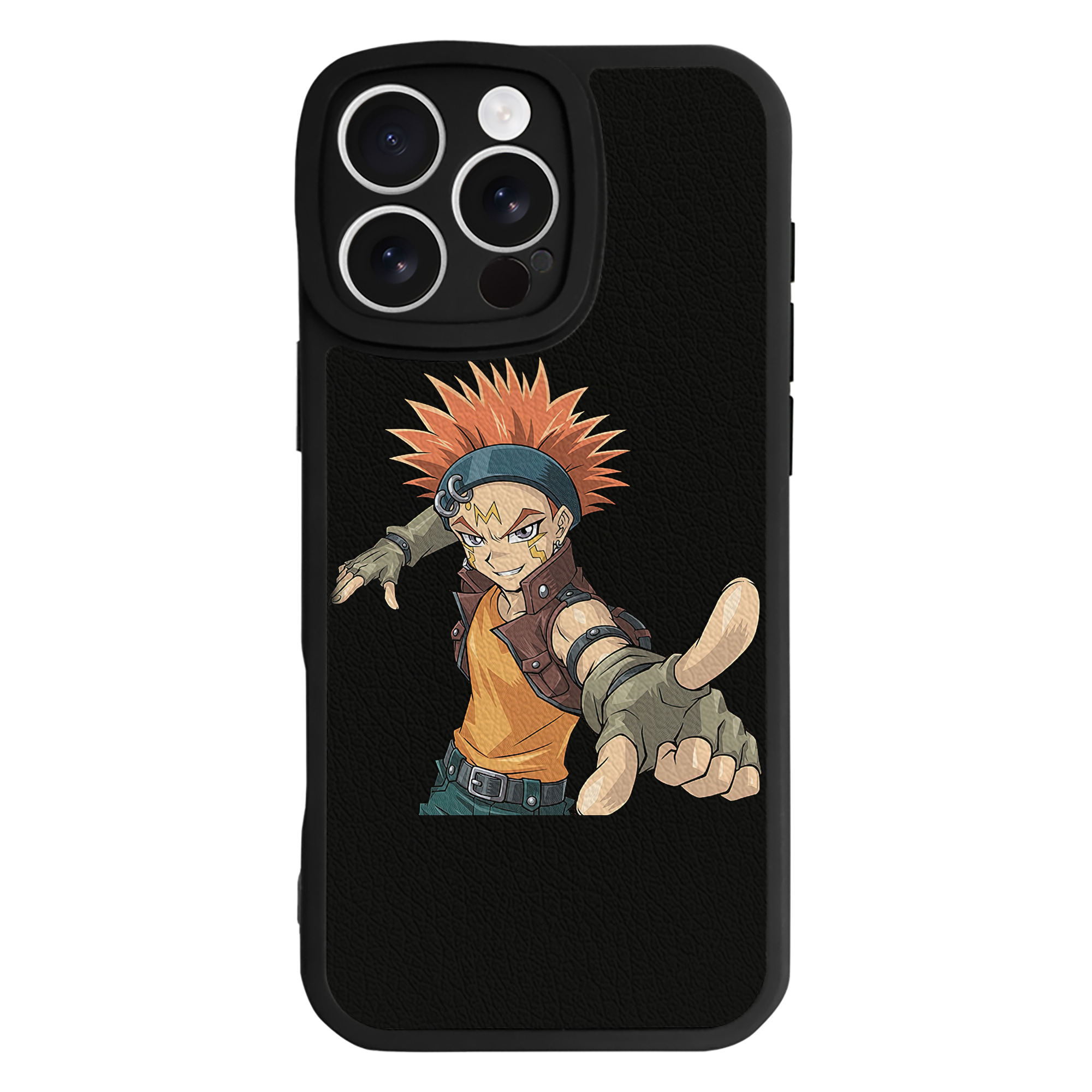 遊☆戯☆王 Yu-Gi-Oh! 【iPhone 16シリーズ対応】シリコンスマホケース（レザー調） 材質：シリコン